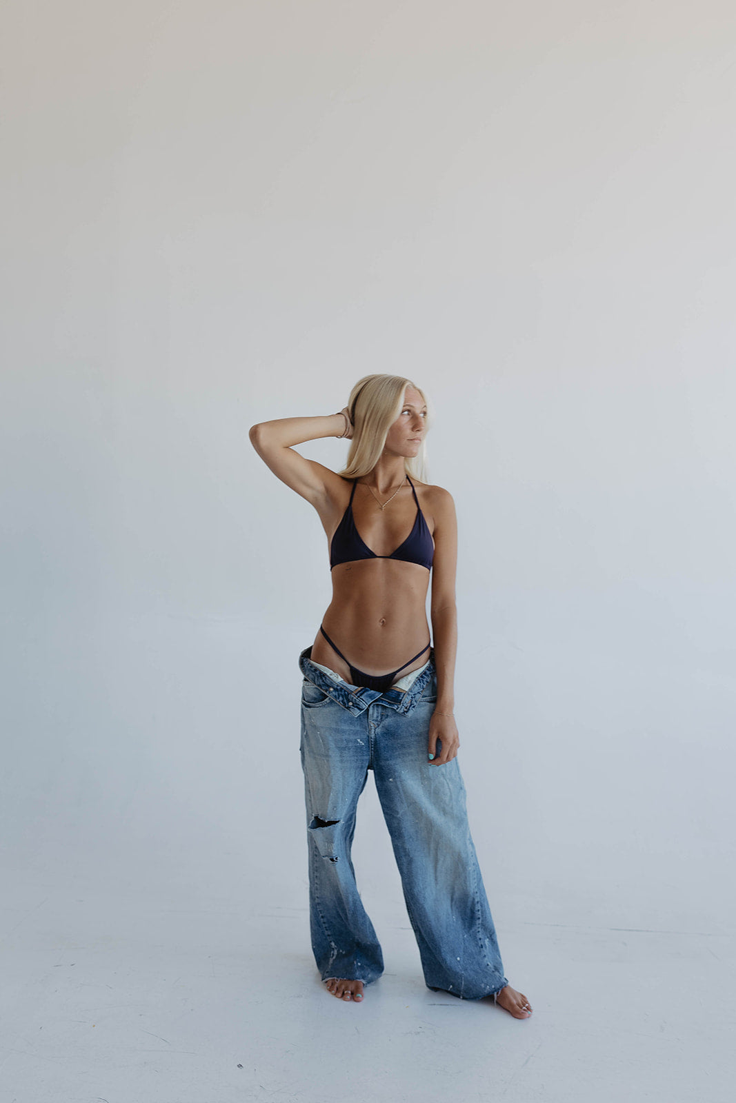Rosie triangle top